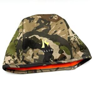 Killik Reversible Youth Beanie Ponytail Hole Camo Blaze Orange Girls Hunting Cap